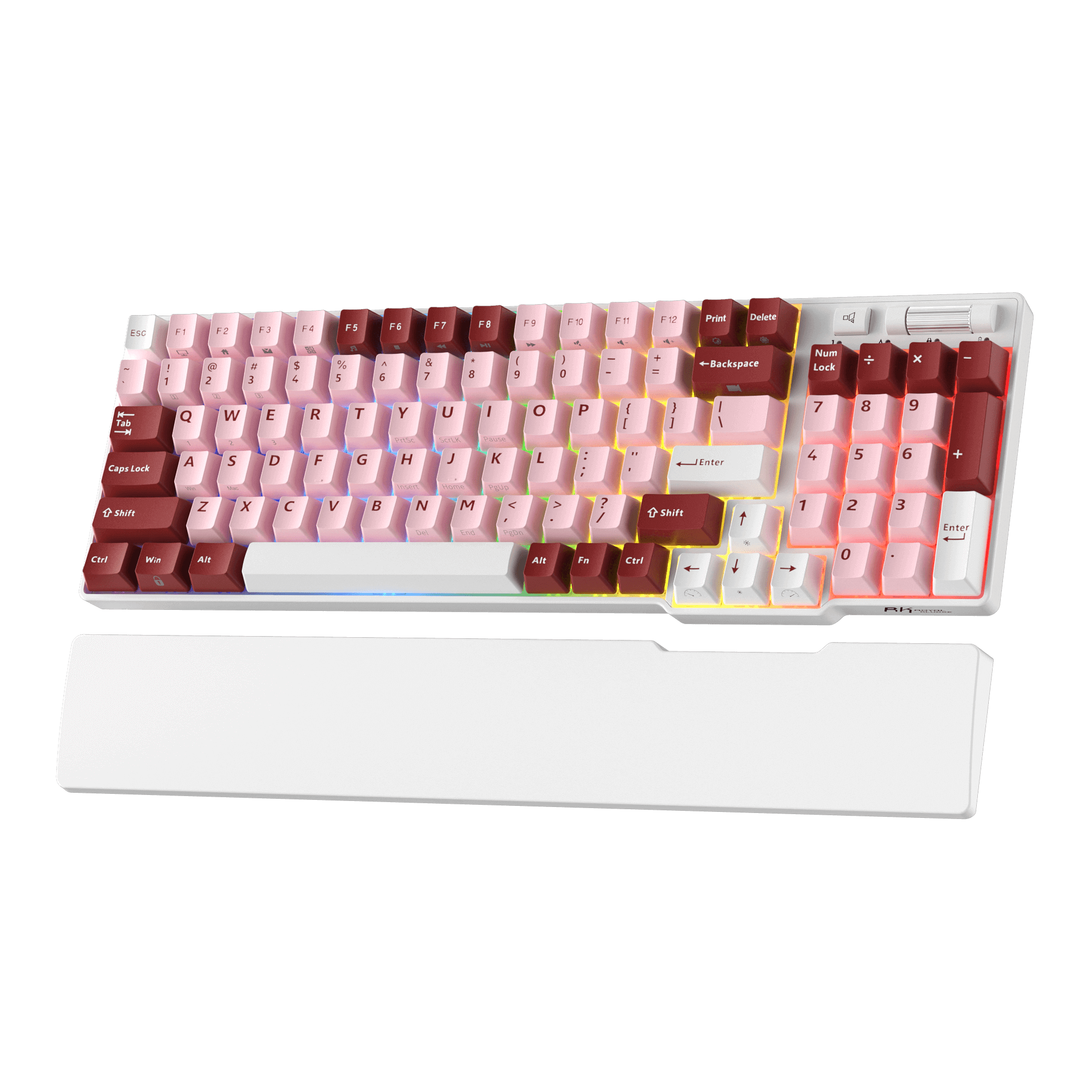 RK 168一分钟极速赛车官网 ROYAL 极速赛车168开奖官网开奖 KLUDGE RK96 RGB Limited Ed, 90% 96 Keys Wireless Triple Mode BT5.0/2.4G/USB-C Hot Swappable Mechanical 一分钟赛车官方开奖查询结果 Keyboard w/Wrist Rest, Software Support & Massive Battery